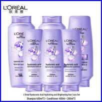 L'Oréal Hyaluronic Acid Plumping Hair Care Set