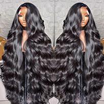 250% Density Body Wave Lace Front Wigs Human Hair 13x4 HD Lace Frontal Wigs Human Hair Pre Plucked Glueless Wig for Women (as the picture,13x4)