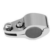 2Pcs Durable 22mm-50mm Boat Bimini Top Hinged Jaw Slide With 2 Screws Marine Hinge Easy Install 316 Stainless Steel Boat Parts 22MM-1pc