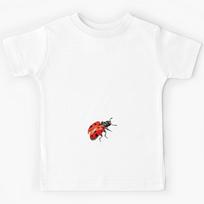 Ladybug  Drawing Collection Kids T-Shirt 170