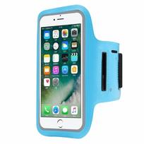 Phone Holder Universal Gym Armbands Phone Bag Phone Armband Case Running Armband Sports Armband baby blue-5.5inch