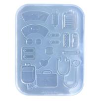 Nurse Caps Mold Shaker Resin Mold Filler Silicone Quicksand Shaker Filling Mold 1