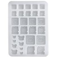 Little Bear Quicksand Silicone Mold Epoxy Resin Casting Mold Pendant Jewelry 1