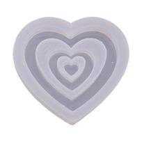 Silicone Mold Heart Cup Mold for Epoxy Resin Casting DIY Craft DIY Wall Art Mold