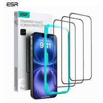 ESR Tempered-Glass Screen Protector iPhone 13/14/15/16/17 Pro Max HD Clear Anti-spy Screen Firm For iPhone 17Air&16/15 Plus&16e 3 Pieces