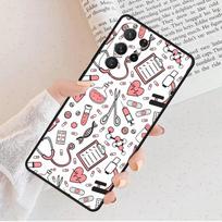 Medical Medicine Phone Case For Samsung Galaxy S25 S23 S30 S8 S21 S20 FE S24 S22 Note 10 20 S8 Plus lite Ultra Galaxy Note10