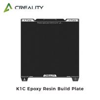 Creality K1C PEI Build Plate 3D Printer Accessories Without Soft Magnetic Sticker 235x235mm K1C Printing Plateform Board Frosted Epoxy Resin Plate