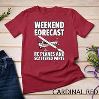 RC Plane Gift For RC Pilot Model Airplane Lover T-Shirt Unisex T-shirt 2 L