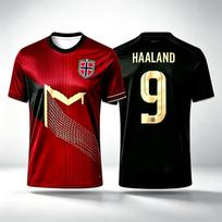 2026 Norway Summer Football Jerseys Men Fast Drying Sports Training Leisure Wear Fashion Print Casual M