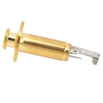 Black/Gold/Silver Endpin Output Jack 6.35mm Guitar Output Jack  Electric Guitar auksas
