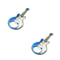 Magnetic Guitar - Vintage Guitar Shape Opener with Fridge , Bar Tool for Music Lovers One Size