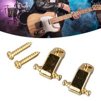 6PCS Golden Silver Black Guitar String Tree Metal Guitar String Retainer Set  Guitar Part Upgrade auksas