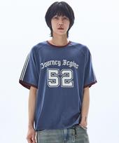 Raymont Journey Begins Ringer T-Shirt_Blue Color/S