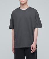 Musinsa Standard Supima Relaxed Crew Neck T-Shirt [Gunmetal] Gunmetal/S