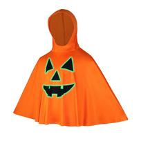 Creative Ghost Face Shawl Halloween Kid Cosplay Costume Party Dress Up Cloak  Stage Performance 130 oranžinė