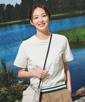 Westwood Women'S Relaxed Setup Pinpoint T-Shirt_Wp2Wcst734 Light Purple (7P)/090
