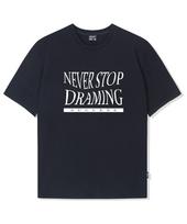 Kuton Never Stop Dreaming Oversized Heavy Short Sleeve T-Shirt_Black Black/3
