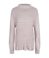 Maremonte Smoking Shirred Knit_M221Mkt07P0 Beige(Beg)/Ff