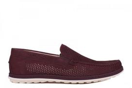 Vyriški mokasinai Kadar 3405171 41 Burgundy Nubuck 44 bordinė