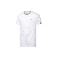 Nike Air Max 90 Printed Logo Crew Neck Cotton Short Sleeve T-Shirt Men Tops White 913163-100 L