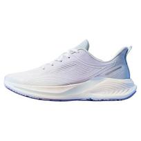 Anta Comfortable Simple Shock Absorbing Non-Slip Low-Top Running Shoes Women Sneakers White Gray Purple 122425540-5 36.5 white