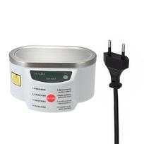 Miniatiūrinis buitinis skaitmeninis ultragarsinis valiklis, laikrodžiai, akiniai, plokščių valymo įrankis EU Plug 30W sidabras