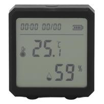 Temperature Humidity Meter LCD Display Wifi Alarm Function Voice Support Digital Hygrometer juoda