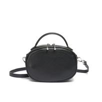 Cowhide Single Shoulder Women's Dumpling Bag Women's Messenger Leather Bag Practical Shell Bag Bright Leather Mobile Phone Change Bag juoda