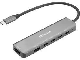 Sandberg 136-77 USB-C 6-in-1 MediaDock