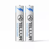 Tellur Flexi Power battery, Super Alkaline, AAA LR03, 1.5V, 2 pcs/set
