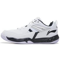 Li Ning Xiaoyu Audinys Neslystantys Atsparūs Dėvėjimuisi Žemo Aulo Badmintono Batai Vyriški Batai Balti Juodi AYTM079-11 39⅔