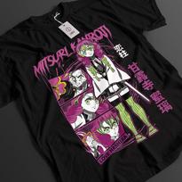 Demon Slayer Shirt Mitsuri Kanroji T-Shirt Tanjiro KNY Anime Akaza Top Muzan Tee 4XL
