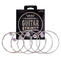 ZIKO DPA 70 Klasikinės gitaros stygos Normalus lengvas įtempimas Sidabru apvyniota nailoninė styga Rinkinys nuo rūdžių 6 vnt. Muzikinės įvairiaspalvis