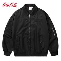 Coca-Cola Men's American Style Bomber Jacket S juoda