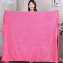 Towel Thickened Microfiber Absorbent High-Density Coral Fleece Towel Quick Dry Clean Face Soft Absorbent Bath Towel 35X75cm vidutiniškai violetinė spalva