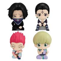 10cm Hunter×Hunter Anime Figūrėlė Phantom Troupe Hisoka Veiksmo Figūrėlė Q Versija Kambario Dekoracija PVC Modelis Žaislai