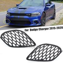 Rūko žibintų žibintų gaubtas buferio grotelės Dodge Charger 2015-2018 Priekinių žibintų rėmas tinklelis CH1039168 68280492AA left driver