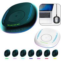 Undetectable Mouse Jiggler Automatic Computer Mouse Mover RGB Lights Mouse with Timer ON/Off Switch for Computer D