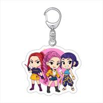 Kpop Demon Hunters Keychains Rumi Zoey Jinu Mira Sold My Soul Keyrings - Kpop Fans Accessories Gifts