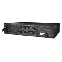 Maitinimo juosta APC Switched 2U Black 16 AC lizdai C13 jungtis (AP7911B) | AP7911B | 731304331605