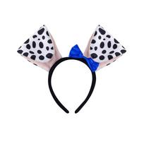 Dogs Ears Headband Plush Tail Bowtie Lovely Dogs Costume Accessories Mesh Skirt Gloves Animal Dress Up Set