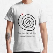 NEW Life is strange Classic T-Shirt Retro, white color Unisex T-Shirt XXXL