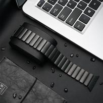 Titanium Fluoroelastomer Rubber Band for Apple Watch Ultra 3 2 49mm Series 10 11 46mm Strap for Iwatch 9 8 7 45mm 6 5 SE 3 44mm 49mm(Ultra 3 2 1)