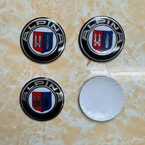 56mm 65mm Automobilio emblema Ratų centrinės dalies lipdukai Gaubtai Lipdukas BMW M M3 X5 X1 X3 E46 E90 E39 F10 F20 F30 G20 E60 E36 E34 X6 56MM Sticker