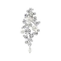 Swarovski Sėkmės Kristalo Sagė Moteriška sagė Balta 5722516 F,White