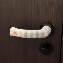 1PC Cute Cat Claw Chair Foot Cover, Various Designs, Knitted Door Handle Protective Cover, Non-slip and Durable Thickened Chair Foot Socks