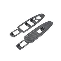 Elegant Carbon Fiber Style Window Lift Button Cover Trim Suitable for 3GT F20 F30 F31 F32 F34 F36 Enhanced Car Aesthetic
