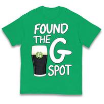 Found The G Spot Guinness Kids T Shirt 100