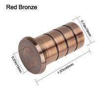 Dust-proof Concealed Door Bolt Cover Brass Copper Sand-proof Latch Cover Invisible Door Latch Protection Device Home Hardware