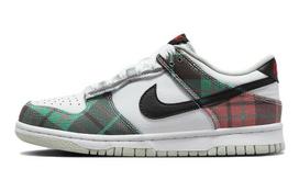 Nike Dunk Low Tartan Plaid GS DV8919-100 38.5